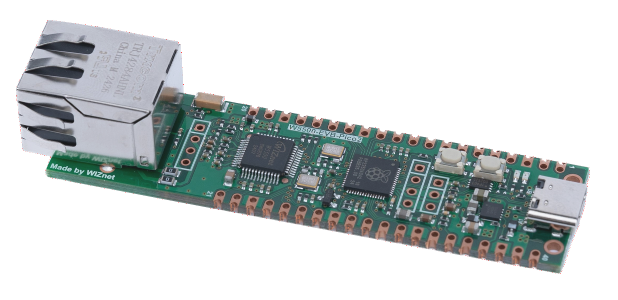 W5500-EVB-Pico2 (RP2350 + W5500) board