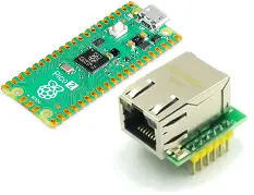 Raspberry Pi Pico 2 and W5500 module board