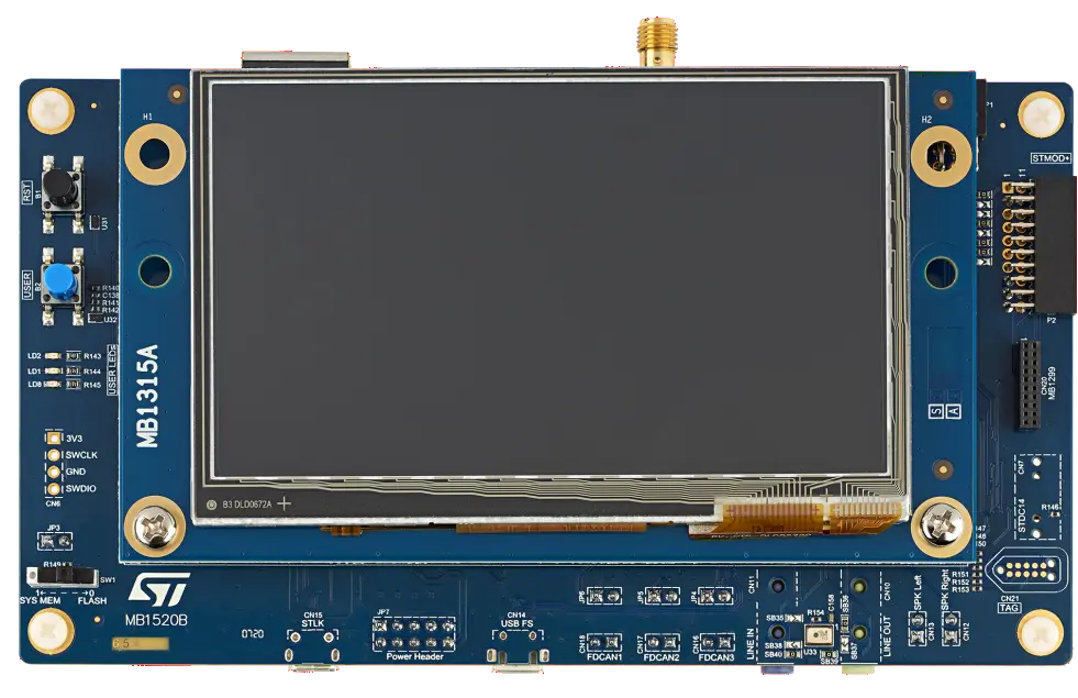 STM32H735G-DK board