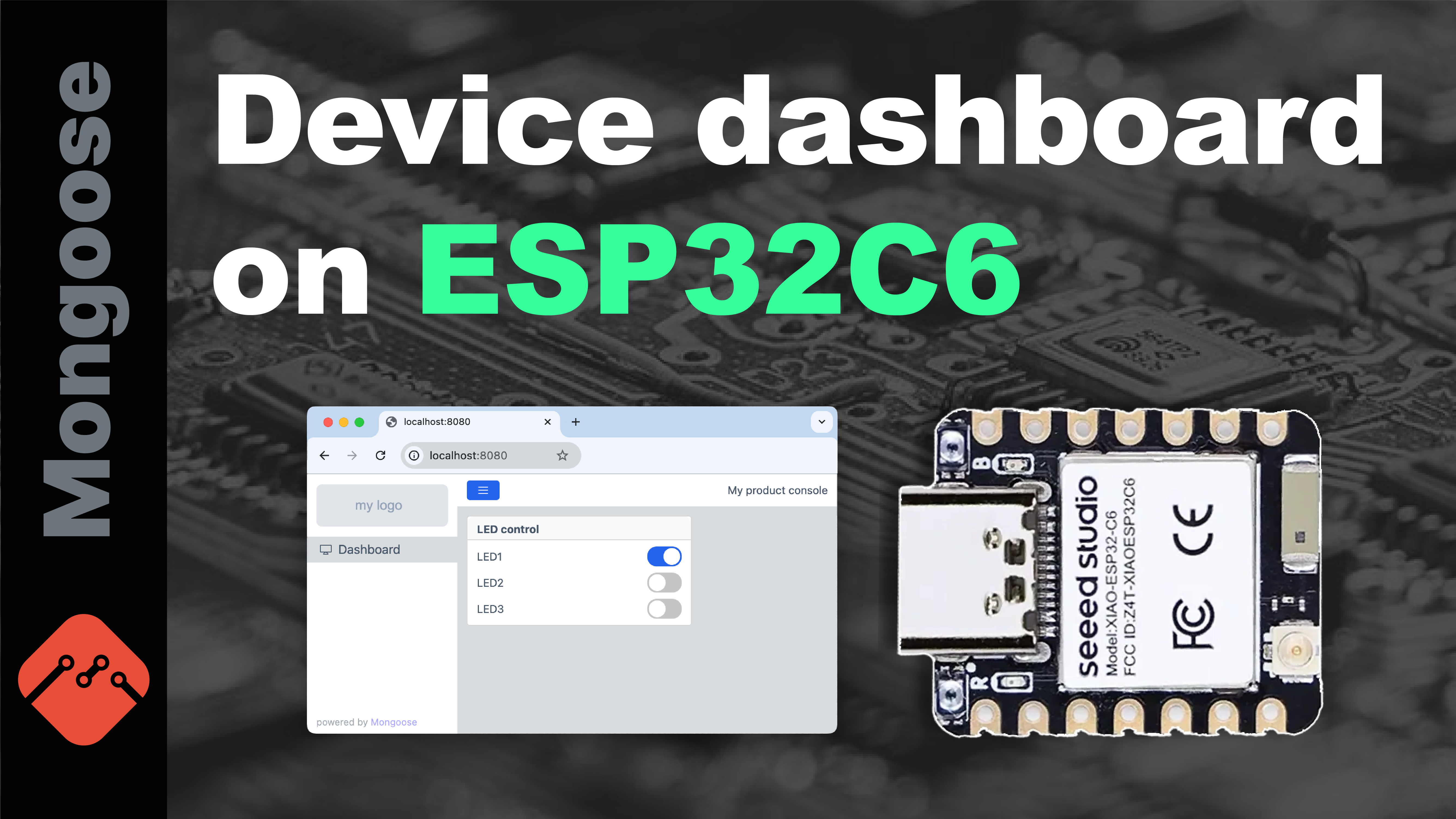 Device dashboard on ESP32C6