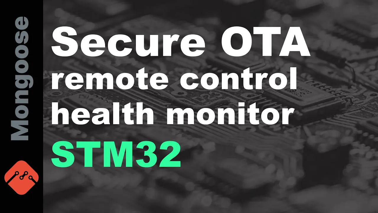 STM32 Device Management deep dive: secure OTA, remote control, and health monitor