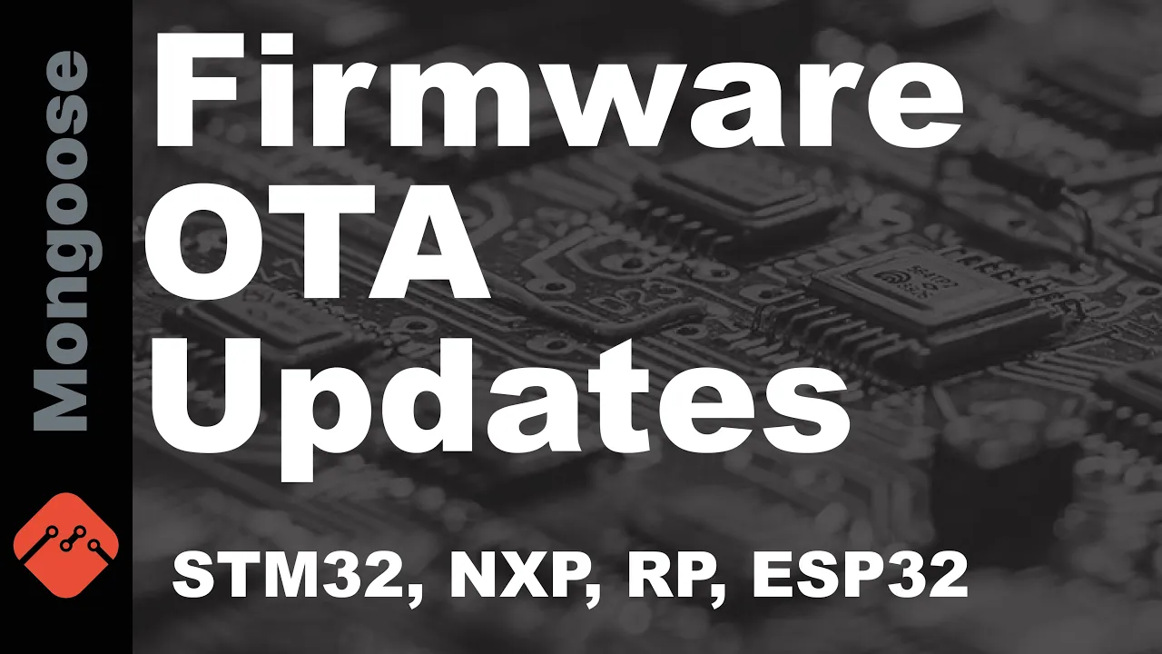 Firmware OTA Updates: from blinky to secure cloud updates with digital signing and automatic rollback